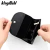 Mini Cartera de Piel Genuina Texturizada Patrón Lichi Más Bolsa para Tarjetas Cartera Suave Cartera para Monedas Portatarjetas Bolsa para Monedas