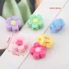 Mini Pulsera de Acrílico de Dos Colores Flor de Ciruelo con Cuentas Kit de Accesorios DIY Material Hecho a Mano Pasador Ropa