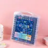 Nuevo Marcador Pluma de Brillo de Dos Colores para Niños Pintado a Mano Pincel de Dos Colores Punta Gruesa Suave Pluma Perlada Brillante que No se Desvanece