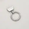Accesorios Llavero de Coche Anilla de Resorte de Aleación de Zinc Marca de Moda Campana Accesorios de Ferretería Fabricante de Joyería DIY Venta al por Mayor