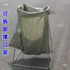 Suporte para Coleta e Ensacamento de Grãos, Suporte para Sacos Tecidos, Suporte para Sacos de Embalagem, Suporte de Fundo Quadrado