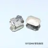 Rinestones Brillantes para Uñas Dongzhou 8*6MM Rectangulares Octagonales de Fondo Puntiagudo Rinestones Accesorios para Aretes DIY Nuevos Rinestones de Cristal K9