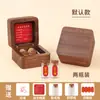 Producción Personalizada de Recuerdos de Cabello Fetal y Dientes de Leche Cabello Fetal Vientre de Conejo Cordón Umbilical de Bebé Recién Nacido Caja de Colección de Madera