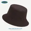 Sombrero de Pescador Versátil de Alta Calidad Estilo Coreano de Algodón Lavado para Mujer, Sombrero Casual de Sol para Exteriores de Verano, Sombrero de Protección Solar, Sombrero Bucket
