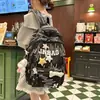 Mochila unisex INS japonesa de alta apariencia, impermeable, casual, simple, ligera, gran capacidad, resistente al desgaste, reduce la carga, transpirable