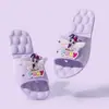 Zapatillas Plegables para Mujer para Viajes de Negocios Sandalias de Casa para el Hogar Suela Suave Antideslizantes para Baño Zapatillas de Interior para Mujer