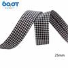 Baodong Accesorios para el Cabello DIY Accesorios para Ropa Tela de Algodón y Lino con Rayas de Espiga y Lazos Tejido de Cinta Hecho a Mano