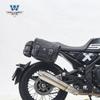 Muscle car Wolf adequado para bolsa lateral GK500 de alto ouro, modificação de caixa de borda lateral retrô, bolsa de capacete de liberação rápida à prova d'água especial