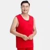 Colete acolchoado de veludo para mulheres de meia-idade e idosas, quente para outono e inverno, colete sem mangas para mães, blusa masculina, vovô