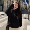 Chaqueta forrada de forro polar para otoño e invierno, engrosada para abrigar, con cremallera, cuello alto, diseño entallado, versátil y de estilo casual