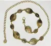 Cadena de Cintura Metálica de Estilo Étnico Bohemio de Alta Gama para Mujer, Cadena de Cintura Versátil de Moda Retro para Vestido y Camisa