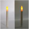 Venta al por mayor del fabricante Decoración del hogar Velas Electrónicas LED Velas con Vara Extendida para Bodas Luces de Tira para Halloween Llama Brillante