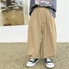 Calça Casual Leve de Secagem Rápida com Toque Gelado para Meninos, Nova Coleção Verão 2026 da Haima, Calça Leve Solta Estilo Coreano para Crianças