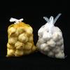 Bolsa de malla de gasa de seda gruesa al por mayor de fábrica bolsa de malla para batata verdura bolsa de malla con cordón empaque bolsa de malla bolsa de red