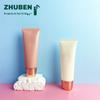 Bambu Este Tubo Pe40 Diâmetro 80ml Tampa de Rosca Mangueira Limpador Facial Loção Esfoliante Mangueira Embalagem Cosmética