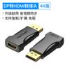 Adaptador DP a HDMI de Weixun, convertidor DisplayPort a HDNI, adaptador HD macho a hembra 4K