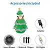 Venda Quente Árvore de Natal Inflável da Amazon Decoração Suprimentos Modelo Inflável de Feriado Luminoso Impermeável Presente Elevável Marido