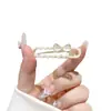 Versão Coreana Design de Nicho Laço com Strass Bico de Pato Presilha de Cabelo 2024 Nova de Alta Qualidade Elegante Pequena Estilo Chanel Presilha Lateral