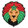 Pingentes de Sapato de Tamanco Marroquino Novos Transfronteiriços, Acessórios Personalizados para Sapato de Jardim de Borracha Macia Destacáveis DIY