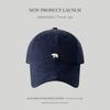 Verão Novo Boné de Beisebol Americano Feminino All-Match Soft Top Polar Bear Cap Masculino Elegante Marca Rosto Pequeno Protetor Solar Cap