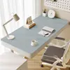Tapete de Mesa de Couro Cor Sólida Tapete para Mesa de Estudo de Estudante Desktop de Computador Impermeável e à Prova de Óleo Tapete de Proteção para os Olhos de Crianças
