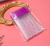 Peine para Pestañas de Varilla de Cristal Transfronterizo Cepillo Espiral Desechable Peine Sólido Herramienta de Belleza Rizado de Extensiones de Pestañas Venta al por Mayor