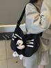 Bolso Bandolera para Mujer Tipo Bolso Dumpling Nuevo 2025 Ligero de Lona para Ciclismo Casual Gran Capacidad para el Trabajo y el Trayecto Bolso de Hombro