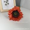 Único girassol transfronteiriço tecido tecido casamento chão arranjo de flores casa sala estar decoração floral decoração suave fabricante