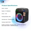 Ok-S820 Fabricante de Fuente de Altavoz de Exportación de Comercio Exterior Altavoz Popular de Karaoke Transfronterizo de 8 pulgadas de Alta Potencia y Alta Calidad