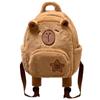 2025 Nova Mochila Capivara de Pelúcia Capivara Fofa e Mais Fácil de Combinar Bolsa Peluda Feminina Desenho Animado Estudante Mochila Pequena