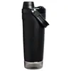 Copo de Café Transfronteiriço Aço Inoxidável 304 Isolado a Vácuo Portátil Copo Misturador com Alça para Esportes e Fitness Grande Capacidade Resfriador de Gelo