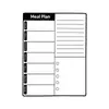 Imán de Refrigerador Pizarra Blanca Amazon Tablero de Mensajes Borrable Calendario Imán de Refrigerador Pizarra Blanca de Escritura Creativa Imán Planificador