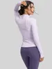 Chaqueta de Fitness de Empalme Transfronterizo Europeo y Americano Transpirable Elástica con Bolsillo para Correr y Ciclismo Ropa Deportiva para Yoga Chaqueta