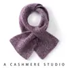 Cachecol Feminino 25% Seda de Amora + 75% Caxemira Outono Inverno Quente Tricô Gola Alta Elegante de Alta Qualidade
