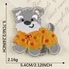 Dibujo Animado Original Animal Gato y Cachorro Autoadhesivo DIY Decorativo Accesorios para Ropa Bolso de Lona Funda de Teléfono Parche Bordado