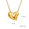 Collar con colgante de acero inoxidable transfronterizo Cadena para suéter de moda europea y americana para mujer 18K Tendencia Joyería Joker al por mayor