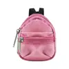 Mochila para Muñeca Bjd de Amazon 8cm Mochila de Muñeca de Trapo Bolsa para Muñeca Billetera para Monedas de Doble Capa Mochila Escolar Pequeña Muñeca