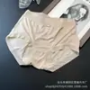 Saia Xiaolan 100S Cintura Média Modal Calcinha Renda Sexy para Meninas, Fina, Sem Costura, Respirável, Shorts Triângulo Macio