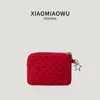 Bolso de lunares de estilo coreano, moderno y versátil, nuevo bolso de mano de moda de nicho, bolso cuadrado pequeño para mujer, minibolso estilo ins con colgante