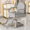 Silla de Barbero Personalizada, Silla de Peluquería, Taburete para Corte de Pelo Específico para Salón, Asiento Giratorio Ajustable para Permanente y Tinte, Silla de Lujo para Champú