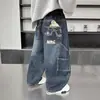 Calças de Outono para Meninos 2026 Novo Estilo Street Cool Roupas de Outono para Crianças Pequenas Jeans Estilo Coreano Calças Retas Cool para Crianças