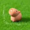 Figuras Lindas de Capibara para Micro-Paisajes, Decoraciones de Jardín DIY, Accesorios Colgantes, Adornos Pequeños