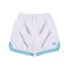 Shorts Casuais Fitness Estilo Americano Transfronteiriços para Homens, Shorts Esportivos para Músculos, Shorts de Treino de Basquete Respiráveis em Mesh, Estilo de Rua