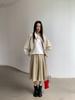 Jaqueta de Couro Coreana 6up Outono Inicial para Mulheres 2025 Guangzhou 13 Linhas Novo Estilo Estilo Relaxado Normcore Wear Ins 50165