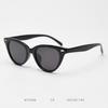 72366 Gato Europeo y Americano TR90 Gafas de Sol Polarizadas Personalizadas Modernas para Hombre y Mujer Gafas de Sol Retro Disparo Callejero