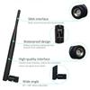 Pegamento Stick Wifi de Doble Banda 2.4G5.8G Antena Omnidireccional de 6Db Router de Señal para Interiores Tarjeta de Red Puente de Cobertura CPE