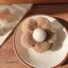 Pinza de Garra de Peluche para Mujer, Pinza Grande para el Cabello de Otoño e Invierno con un Toque de Lujo, Pinza de Tiburón Ins para Cabello Grueso, Pasador para Moño, Accesorio para el Cabello