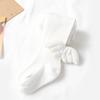 23 Mallas Nuevas de Primavera y Otoño para Niños Mallas Blancas Tejidas con Alas de Ángel Traje Enterizo para Bebé Mallas sin Pies para Niñas