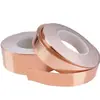 Lámina de Cobre con Respaldo Adhesivo, Cinta Adhesiva de Cobre Autoadhesiva de Refrigeración Táctil de una Cara, Cinta de Cobre Conductiva Autoadhesiva de Blindaje, 0.1 mm de Espesor
