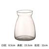 Vaso de Vidro Fresco Estilo Europeu decoração flor seca sala de estar transparente moderno simples design ins ornamento pequenos ornamentos
